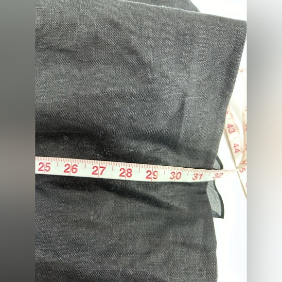 Zimmermann Postcard Tie Back Mini Dress in Linen Black Size AU 2 US 8 NWT - Picture 13 of 13